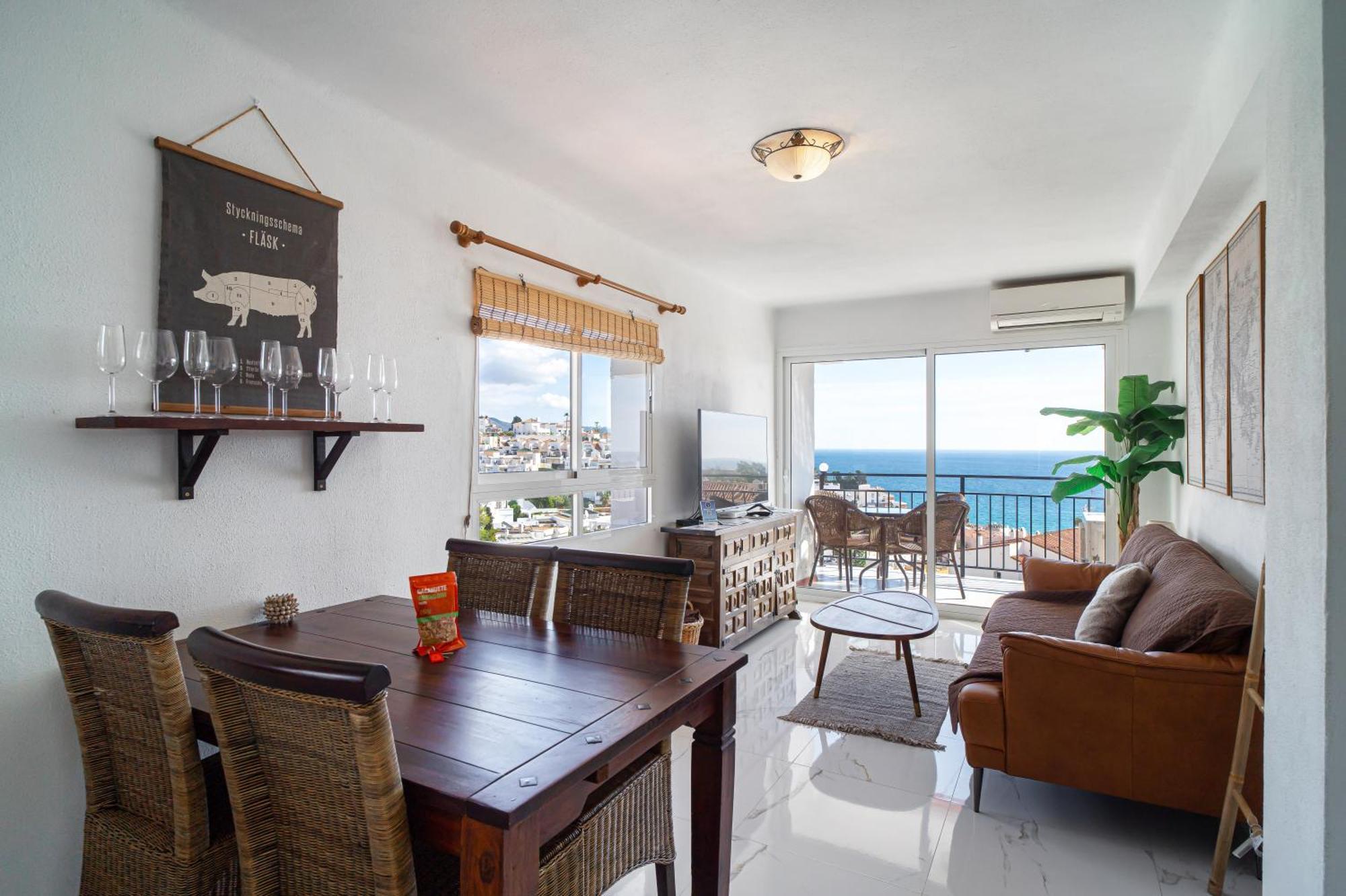 Apartament Miami 44 Seaview Casasol Nerja Zewnętrze zdjęcie